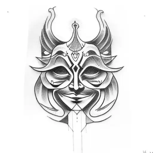 Anonymous tattoo design idea