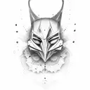 Anonymous tattoo design idea