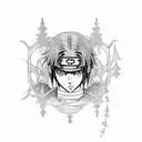 itachi tattoo design idea