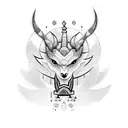 ogun tattoo design idea