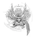 icarus mythology  tattoo design idea
