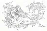 "If it's meant to be then it will be, and I'll forgive it all as it comes back to me" tattoo design idea