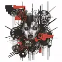 manifest pain at the core of pleasure I'll see you when the wrath comes around  tattoo design idea