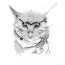 perspective reframing tattoo design idea