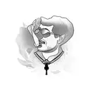 21 Savage inspired lyrics tattoo design idea