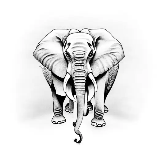 Elephant transformers  tattoo design idea