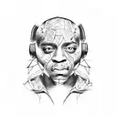 baby lil wayne tattoo design idea