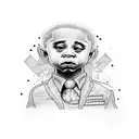 baby lil wayne tattoo design idea