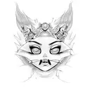 bratz tattoo design idea