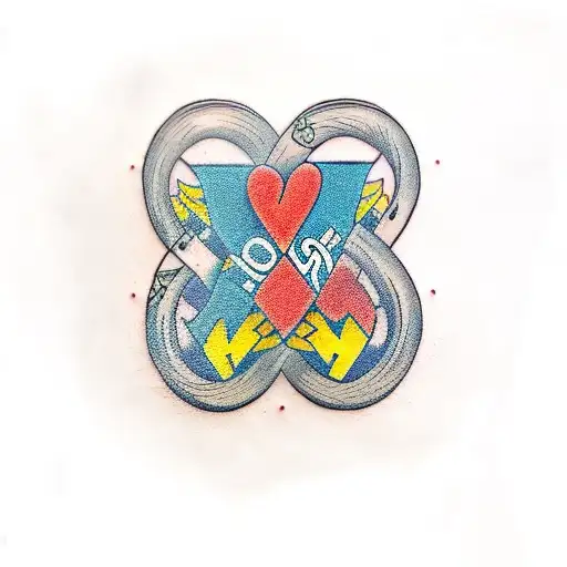 brotherly love with a brother who has fragile X syndrome  tattoo design idea