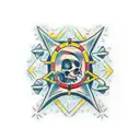 damaged X chromosome  tattoo design idea