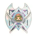 damaged X chromosome  tattoo design idea