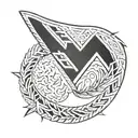 chevron arm band tribal tattoo tattoo design idea