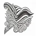 chevron arm band tribal tattoo tattoo design idea
