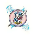 baseball tattoo design idea