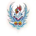 Chinese phoenix tattoo design idea