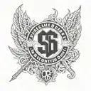Schalke 04 tattoo design idea