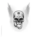 Grim Reaper with dildo tattoo design idea