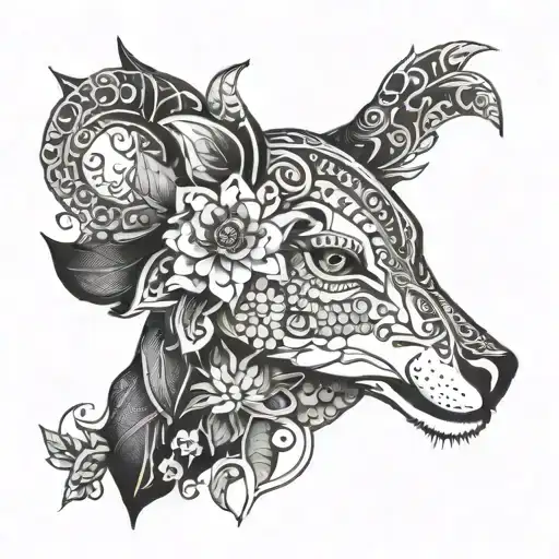 karma tattoo design idea