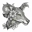 karma tattoo design idea