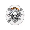 whitebeard One piece tattoo design idea