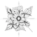 Cherry Blossom tattoo design idea