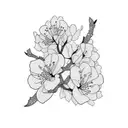 Cherry Blossom tattoo design idea