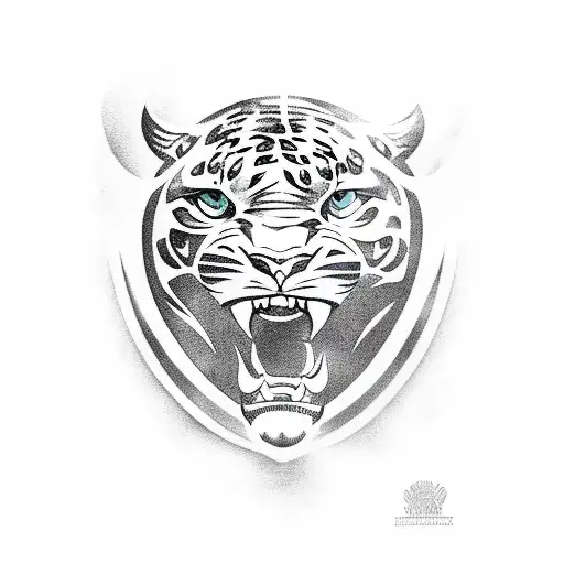 Jacksonville jaguars tattoo design idea