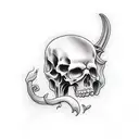 Grim Reaper tattoo design idea