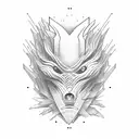 arctic monkeys band simple tattoo design idea