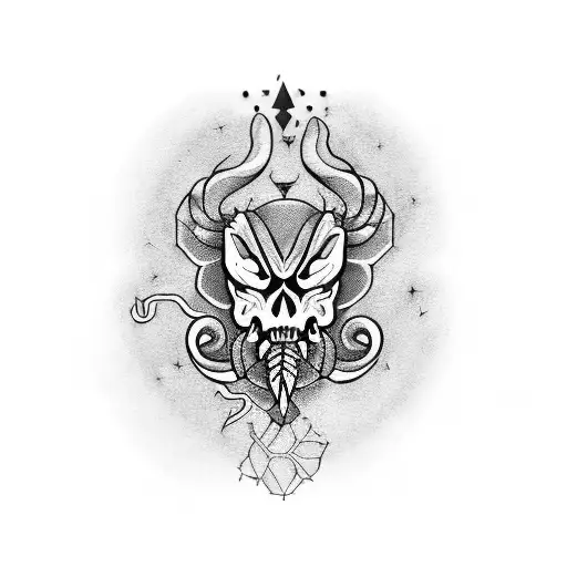 lighter scorpio tattoo design idea