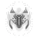 lighter scorpio tattoo design idea