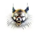 Wolverine (animal) tattoo design idea
