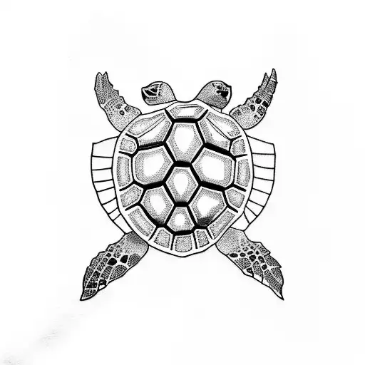 Sea Turtle tattoo design idea