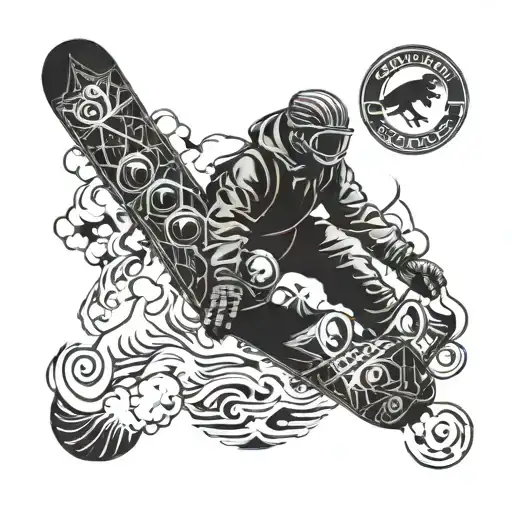 snowboard capita Defender of awesome   tattoo design idea