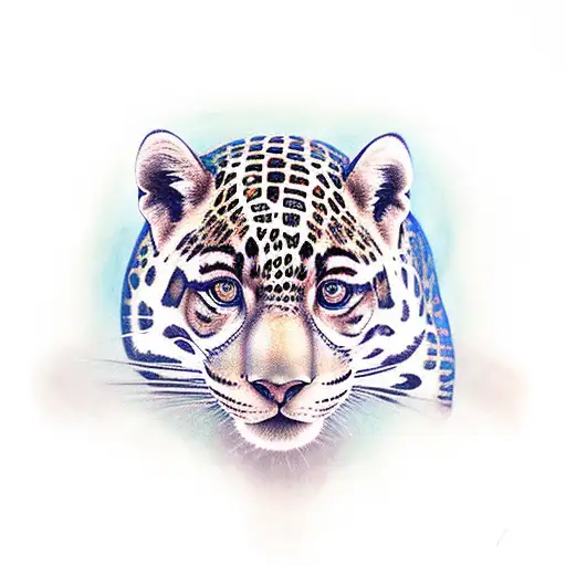 GUERRERO HOMBRE JAGUAR tattoo design idea