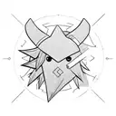 final fantasy 7 comet tattoo design idea