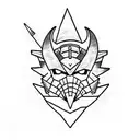 final fantasy 7 comet tattoo design idea