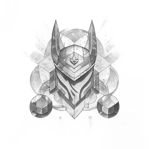 pantheon league of legends tattoo design idea