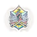 pantheon tattoo design idea