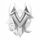 pantheon lol tattoo design idea