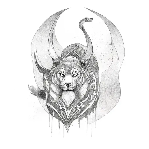 pagan nordic tattoo design idea