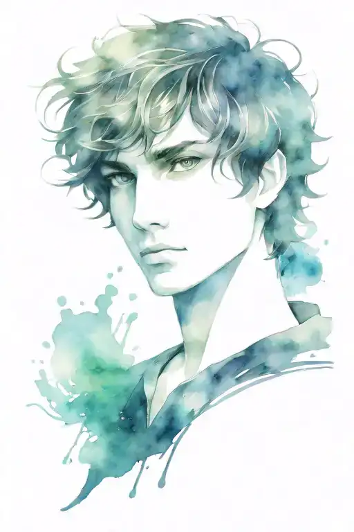 Nico Di Angelo tattoo design idea