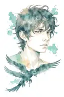 Nico Di Angelo tattoo design idea