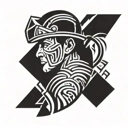 The miner tattoo design idea