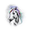 horse ogun tattoo design idea