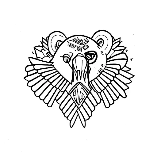 colombia sketch tattoo design idea