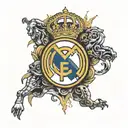 real madrid tattoo design idea