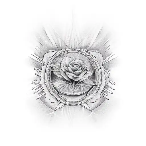 One Love medical marijuana  tattoo design idea