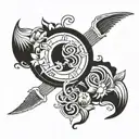 lesbian pride tattoo with cool designes  tattoo design idea